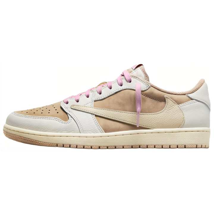 Jordan JORDAN 1 Retro Low Og Sp Travis Scott Sail Shy Pink