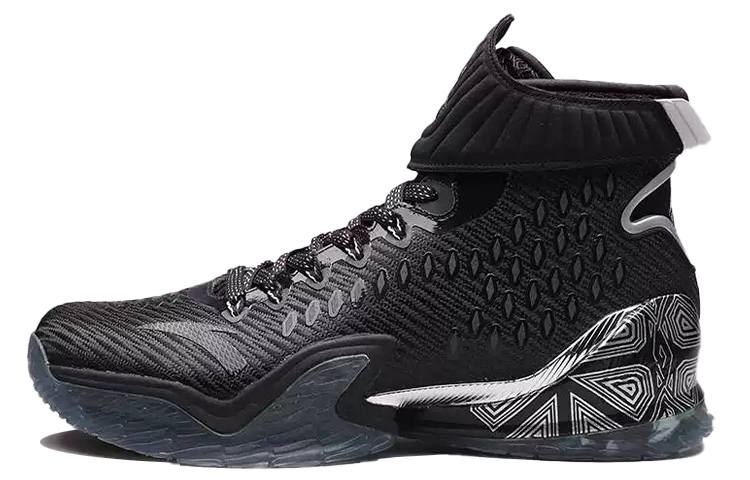 ANTA MARVEL x Anta KT3 Thompson 'Black Panther' Black Panther Synthetic Leather Fabric