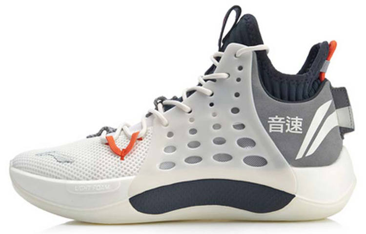 Li-Ning Li Ning SONIC 7 Textile, Synthetic Leather, TPU Cushioning Slip Resistant Abrasion Resistant Low top Basketball Shoes