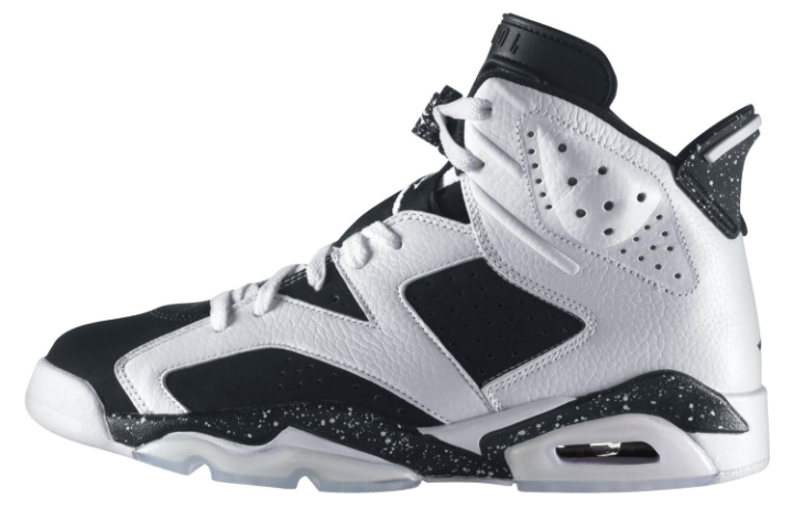 Jordan Jordan Air Jordan 6 Retro Oreo Comfortable Slip Resistant Lightweight Non slip Lightweight High top