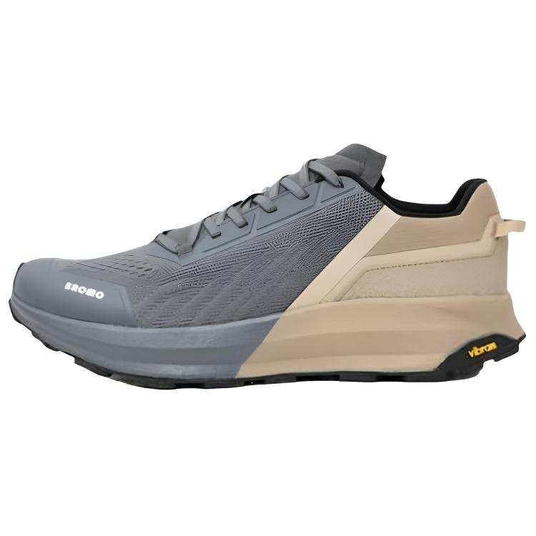OZARK GEAR Slip Resistant, Abrasion Resistant, Height Increasing Low top Hiking Shoes Unisex Gray Brown