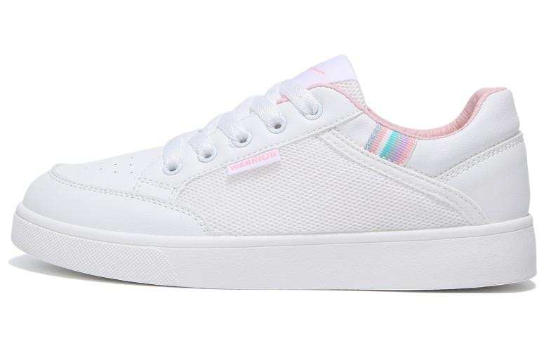 Warrior Low top Skateboard Shoes Women's White Pink