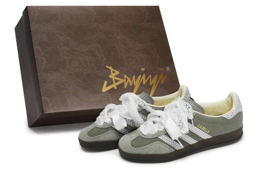 Adidas Originals GAZELLE INDOOR 811 Manufacturing, Cinderella, Special Shoe Box Abrasion Resistant Abrasion Resistant
