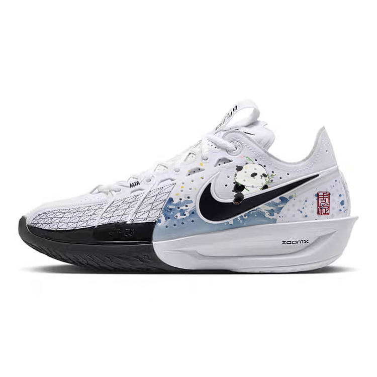 Nike Nike G.T. Cut 3 Slip Resistant, Abrasion Resistant, Breathable, And Quick Dry Low top Basketball Shoes Unisex White