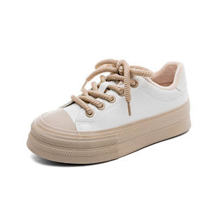 DD&OO Canvas Shoes Women's Low Top Beige Khaki