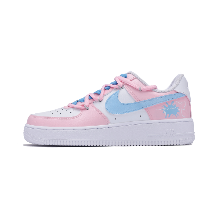 Nike Nike Air Force 1 Air Force 1 Leather Cushioning Slip Resistant Abrasion Resistant