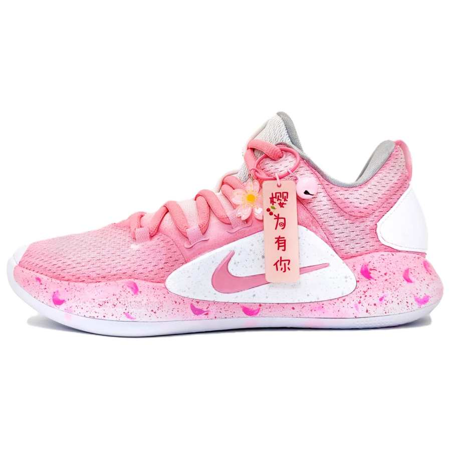 Nike Nike Hyperdunk X Mesh Low top Front And Back Foot Zoom Air Basketball Shoes Men's Pink