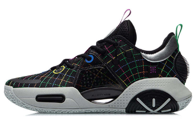 Li-Ning Li Ning All City 9 Youth Edition Basketball Shoes Men's Low Top Black