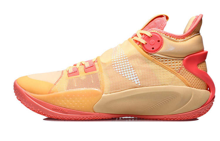 Li-Ning Li Ning SONIC 9 Textile, Synthetic Leather, TPU Cushioning Slip Resistant Abrasion Resistant Coverage Support Mid top