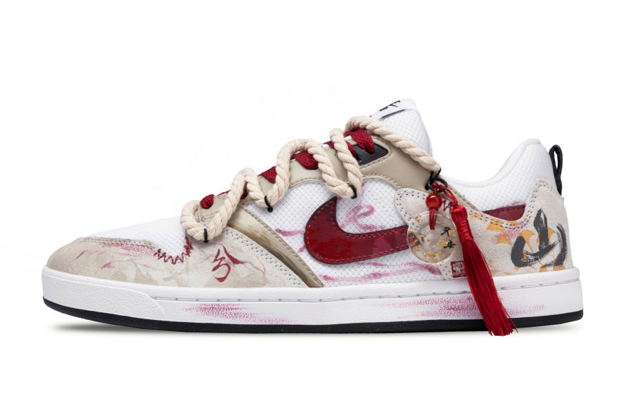 Nike Nike SB Alleyoop Hongxi Mountain Slip Resistant, Abrasion Resistant, Lightweight Low top Skateboard Shoes Men's
