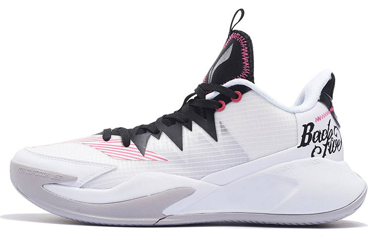 Li-Ning Li Ning Storm Low Textile, Synthetic Leather Cushioning Slip Resistant Abrasion Resistant Low top