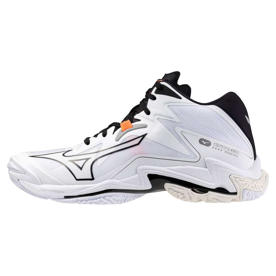 Mizuno Mizuno Wave Lightning Z8 Mid 'White Black'