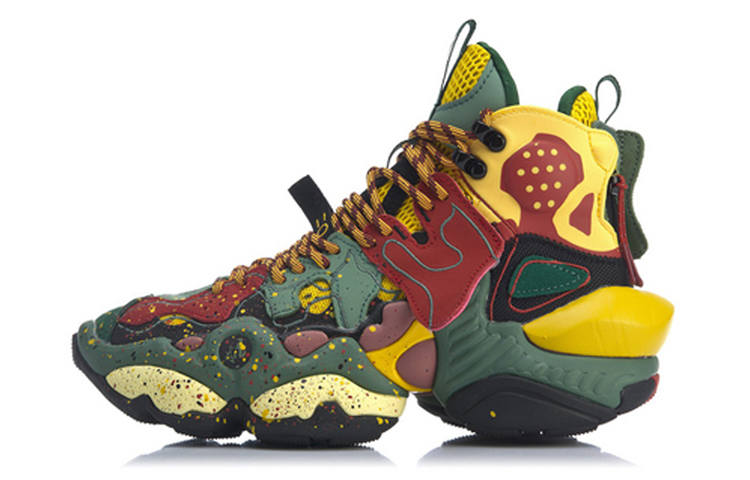 Li-Ning 2020 ACE A/W NYFW LiNing Women's Sneakers - Green/Yellow