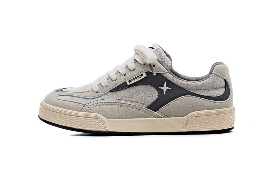 Warrior Cushioning Quick Dry Abrasion Resistant Low top Skateboard Shoes Women's Dark Gray