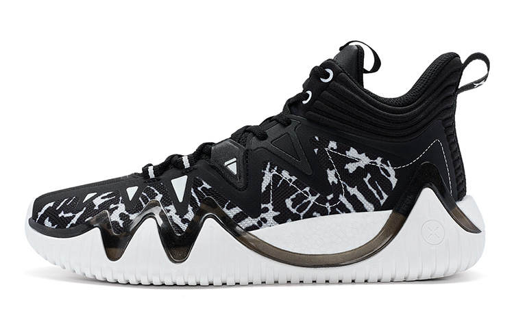 XTEP Lingren 1 Basketball Shoes Men's Black White