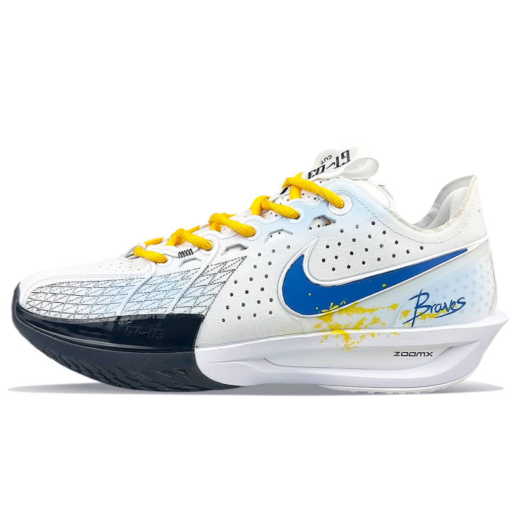 Nike Nike G.T. Cut 3 EP Cushioning Rebound Cushioning Rebound Low top Basketball Shoes Unisex White Blue