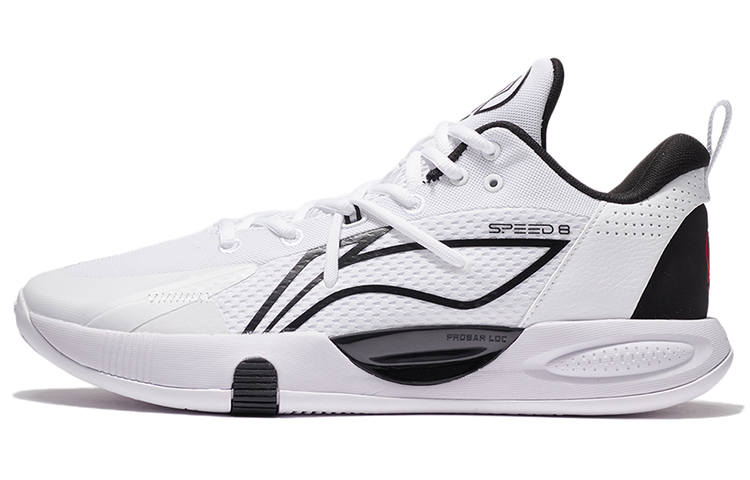 Li-Ning Li Ning Speed 8 TD Textile, Synthetic Leather, TPU Cushioning Slip Resistant Abrasion Resistant Support Low top