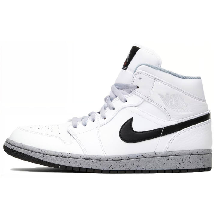 Jordan Jordan 1 Mid White Cement