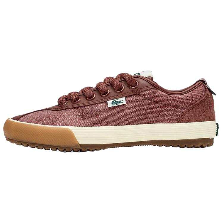 LACOSTE Canvas Shoes Women's Dark Orange/Orange