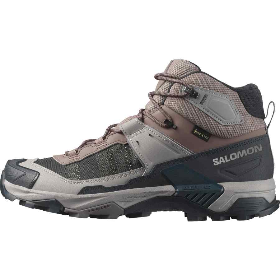 SALOMON X ULTRA 5 Fabric Mid top Mountaineering Hiking Shoes Men's