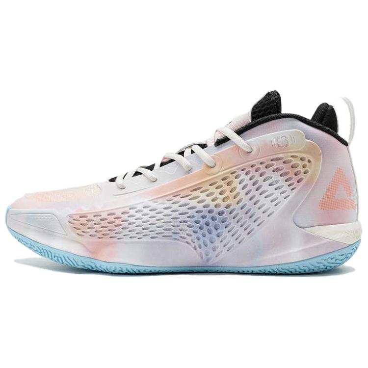 PEAK Low top Basketball Shoes Men's Pink Orange