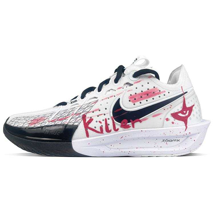 Nike Nike G.T. Cut 3 Abrasion Resistant Abrasion Resistant Low top Basketball Shoes Unisex White Black