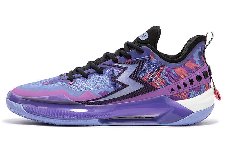 361° BIG3 5.0 Quick PRO Basketball Shoes Men's Low Top Pink