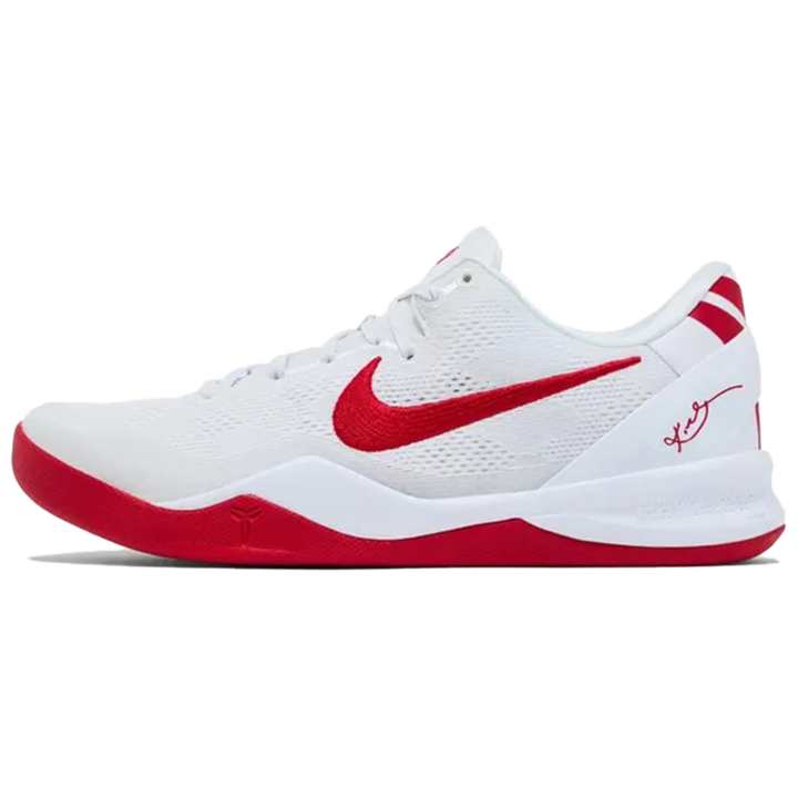 Nike Nike Kobe 8 Protro Basketball Shoes Men's White Red