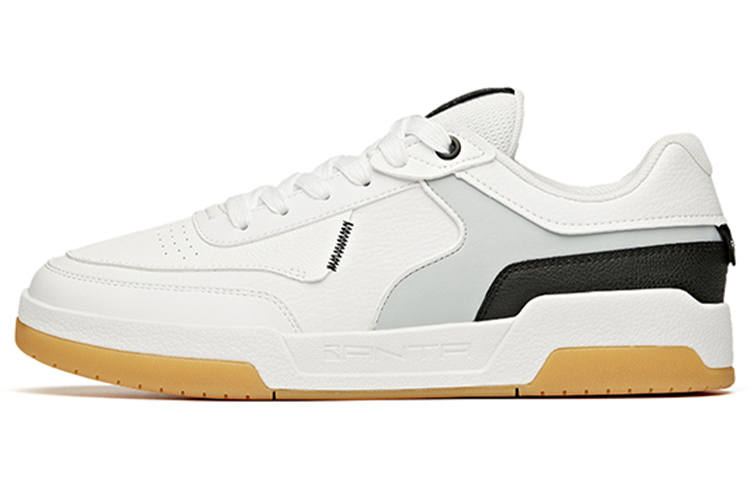 Anta Synthetic Leather Coverage Slip Resistant, Abrasion Resistant, Lightweight Low top Skateboard Shoes Men's