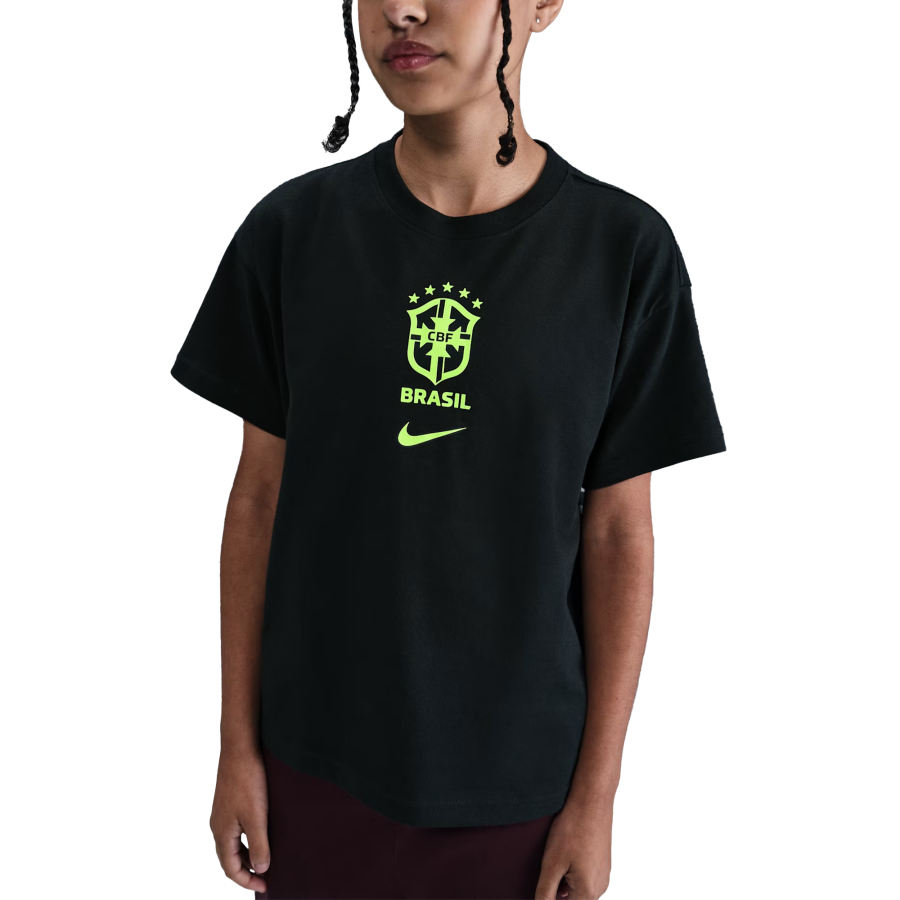 Nike Nike T Shirt FW25 Brazil Premium Goalkeeper Soccer Kids'