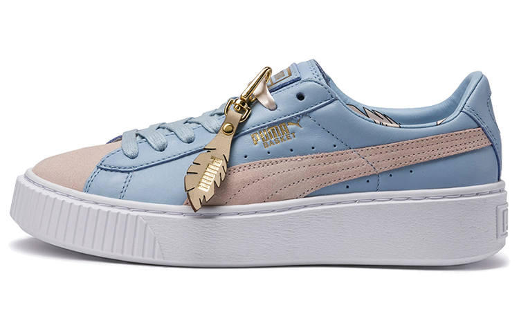 PUMA Basket Platform Coach 'White Blue Brown' Women's