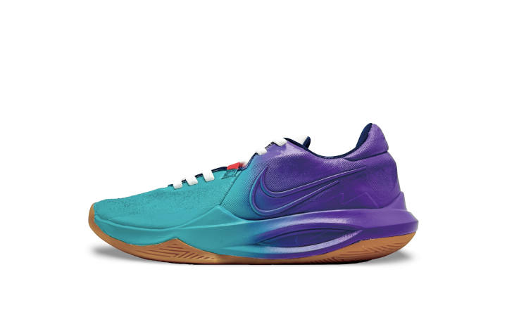Nike Nike Precision 6 Low top Basketball Shoes Men's Green Purple