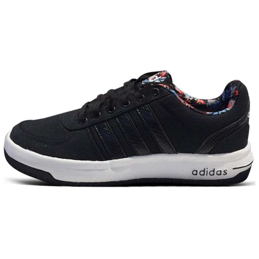Adidas Adidas Slip Resistant Abrasion Resistant Low top Basketball Shoes Men's Black