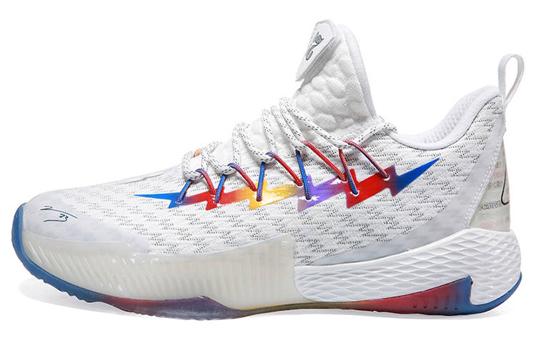 PEAK PEAK Lu Wei Crazy 6 Low top Performance Basketball Shoes Men's White
