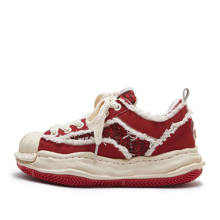 MQMS MQMS Skateboard Shoes Unisex Low Top Red