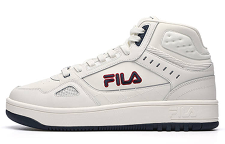 FILA Retro HighTop Basketball Shoes 'White'