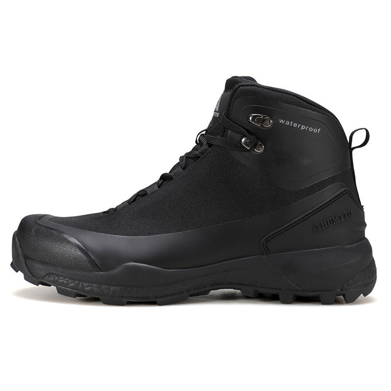 HUMTTO Cushioning Slip Resistant Abrasion Resistant High top Mountaineering Hiking Shoes Men's