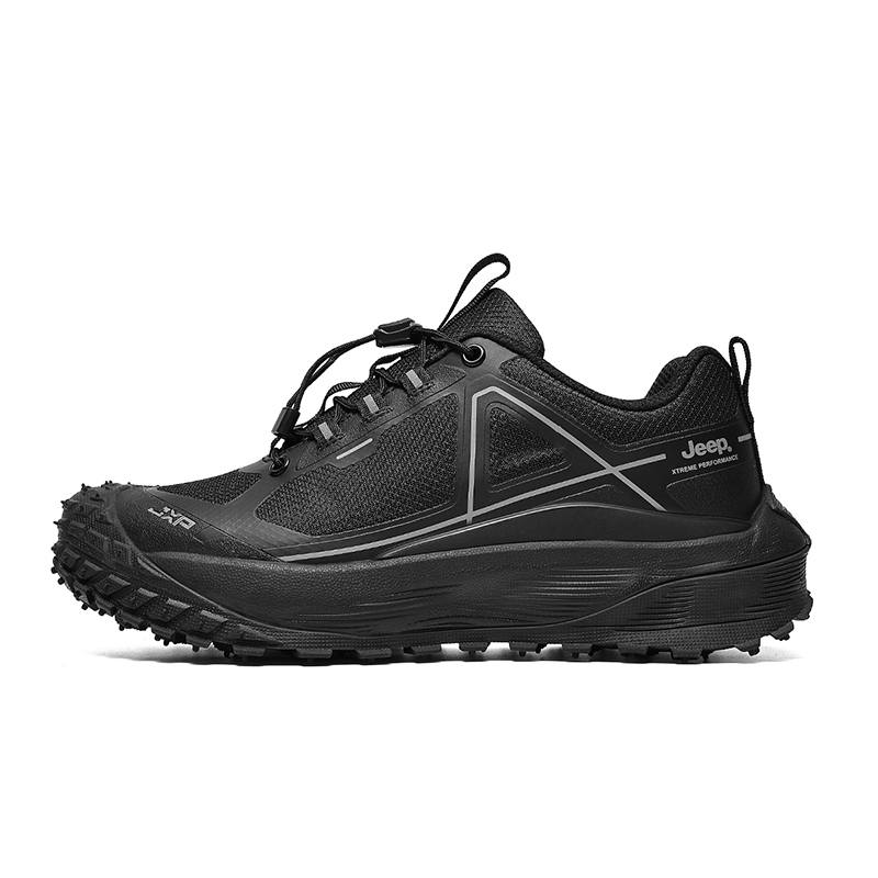 Jeep Low top Hiking Shoes Men's Black