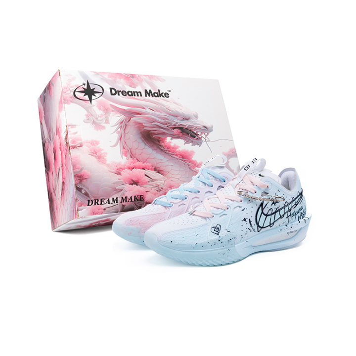Nike Nike Air Zoom G.T.Cut 3 Double Sided Player Abrasion Resistant Support Balance Low top Basketball Shoes Men's Blue Pink