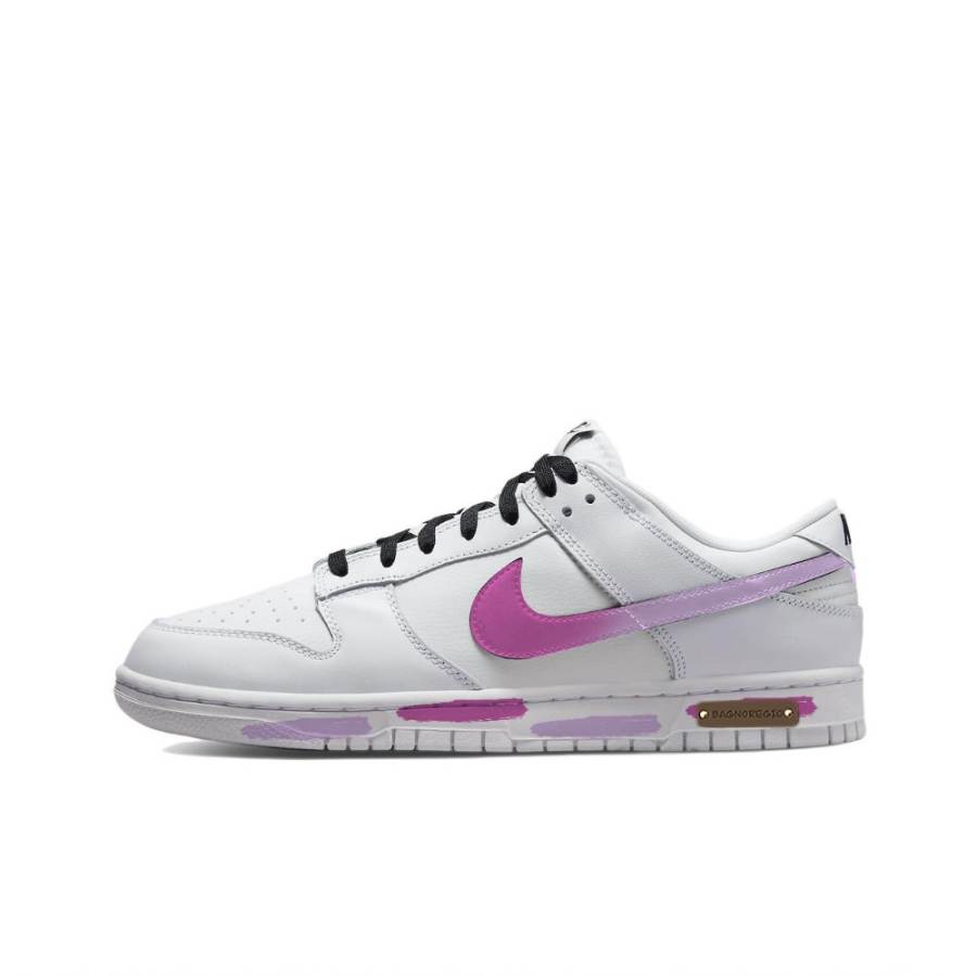 Nike Nike Dunk Low Retro Punk Hot Girl, Spray Painting Low top Skateboard Shoes Men's Pink