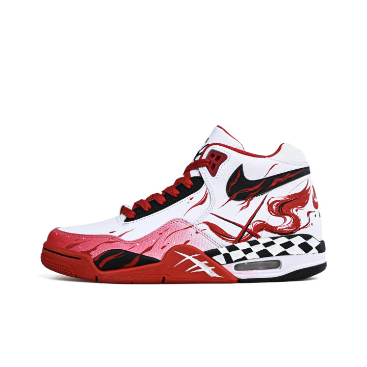 Nike Nike Flight Legacy Abrasion Resistant Coverage Mid top Vintage Basketball Shoes Men's