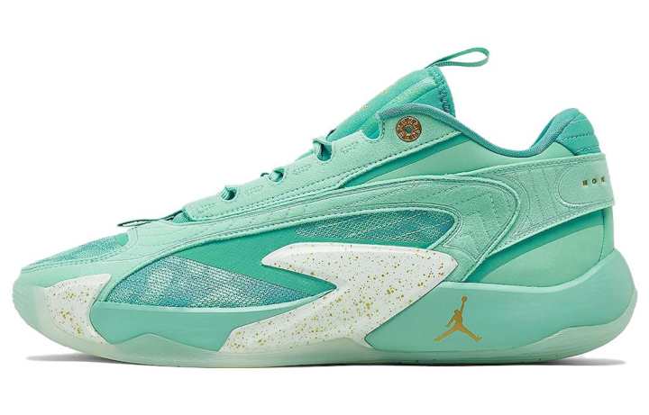 Jordan Jordan Luka 2 Doncic 2 'Tropical Twist' Abrasion Resistant Breathable Low top Basketball Shoes Unisex Green
