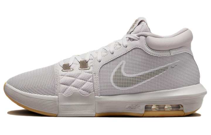 Nike Nike LeBron Witness 8 Light Iron Ore Gum