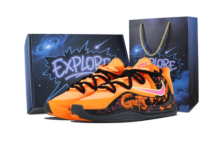 Nike Nike Giannis Freak 7 Abrasion Resistant Abrasion Resistant Basketball Shoes Unisex Orange
