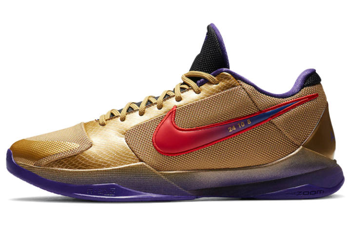 Nike Nike x UNDEFEATED Zoom Kobe 5 'Hall Of Fame' Comfortable Round Toe Collaboration Low top Performance Basketball Shoes