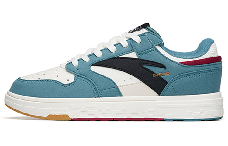 Anta Turquoise Stone Synthetic Leather, Top Grain Cow Leather Comfortable Slip Resistant Cushioning Abrasion Resistant