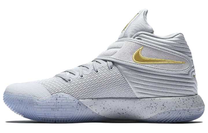 Nike Nike Kyrie 2 'Battle Grey' Irving 2 Cushioning Slip Resistant Cushioning Slip Resistant Mid top Basketball Shoes Men's
