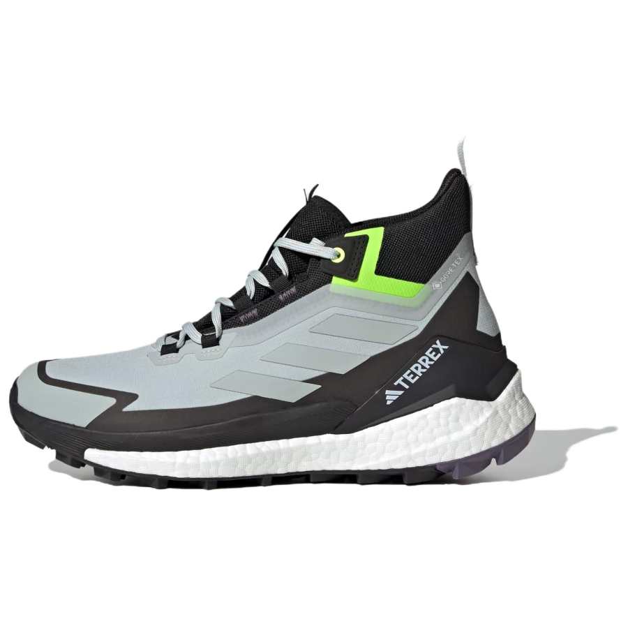 Adidas Adidas TERREX FREE HIKER 2.0 Abrasion Resistant Mid top Hiking Shoes Unisex Green