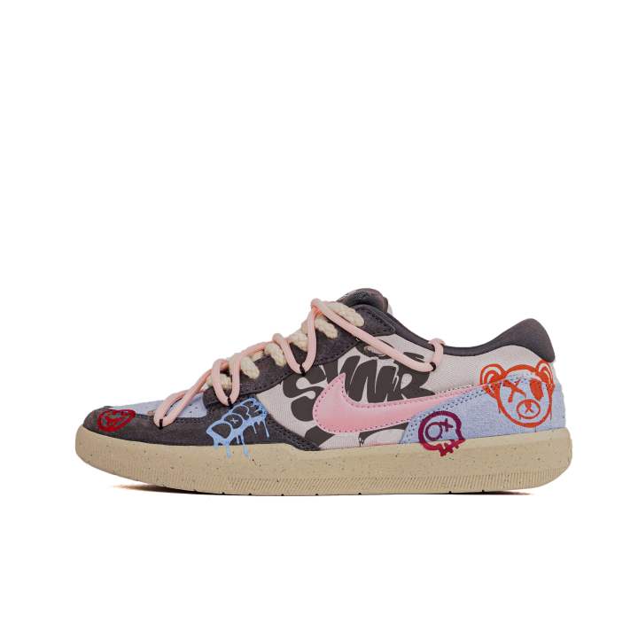 Nike Nike SB Force 58 Canvas Abrasion Resistant Abrasion Resistant Low top Skateboard Shoes Men's