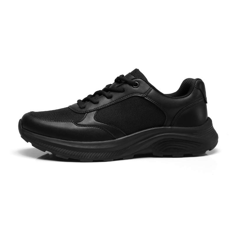 QIANGREN 3515 Abrasion Resistant Breathable Mountaineering Shoes Men's Black